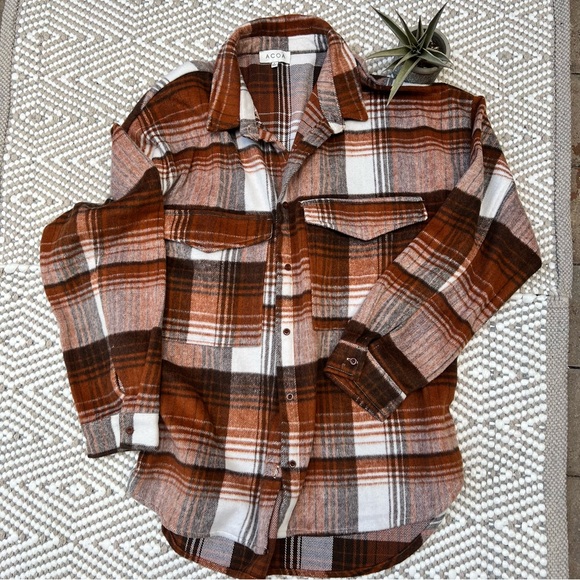 ACOA Over Sized Shirt Jacket - Picture 8 of 13